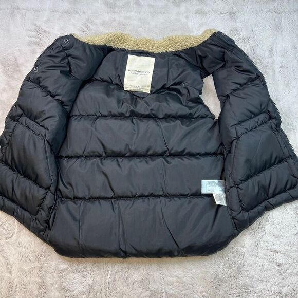 Ralph Lauren Denim & Supply Vest Mens Medium Down Puffer Vest Sherpa Collar - Picture 6 of 11